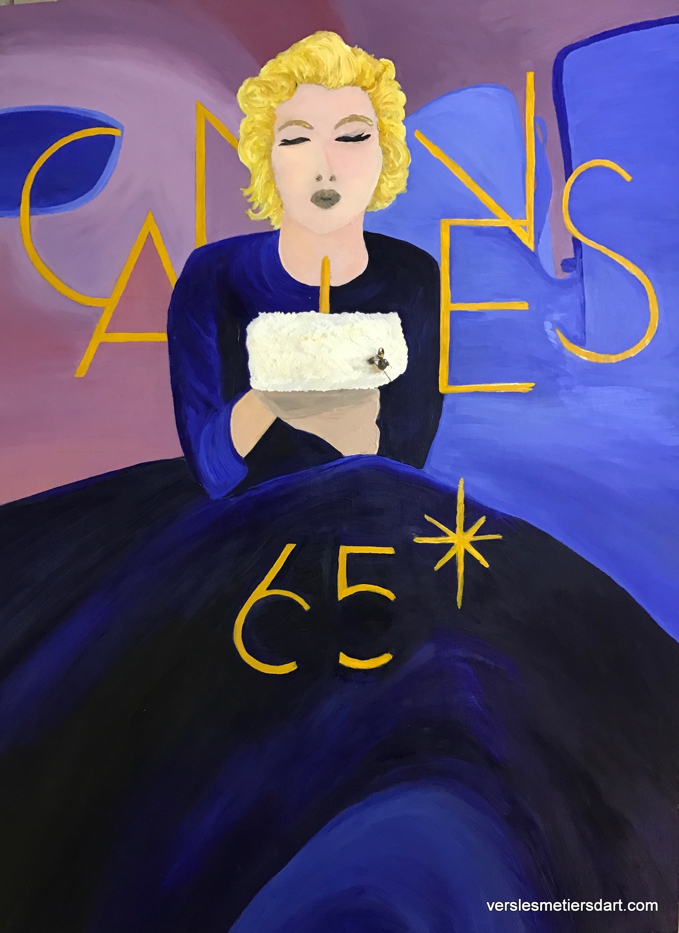 Maryline Monroe vue par Melanie Maryline Monroe vue par Melanie